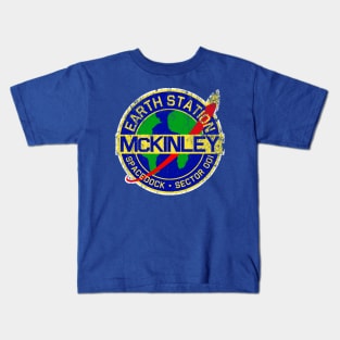 Earth Station McKinley TOS Kids T-Shirt